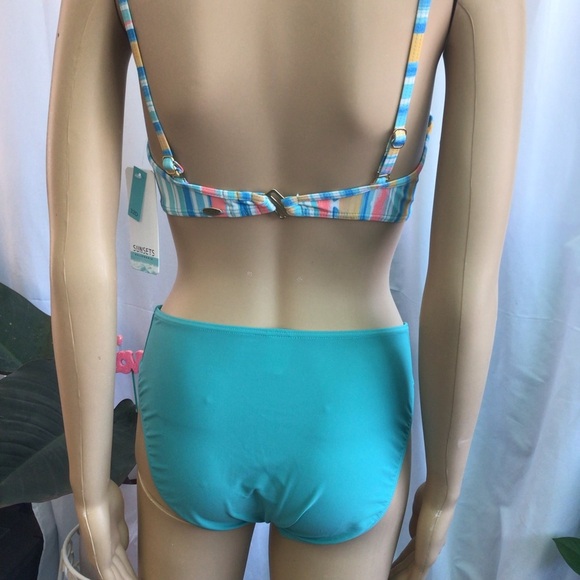 Tulum Multi Color Two Piece Swimsuit - Picture 2 of 7